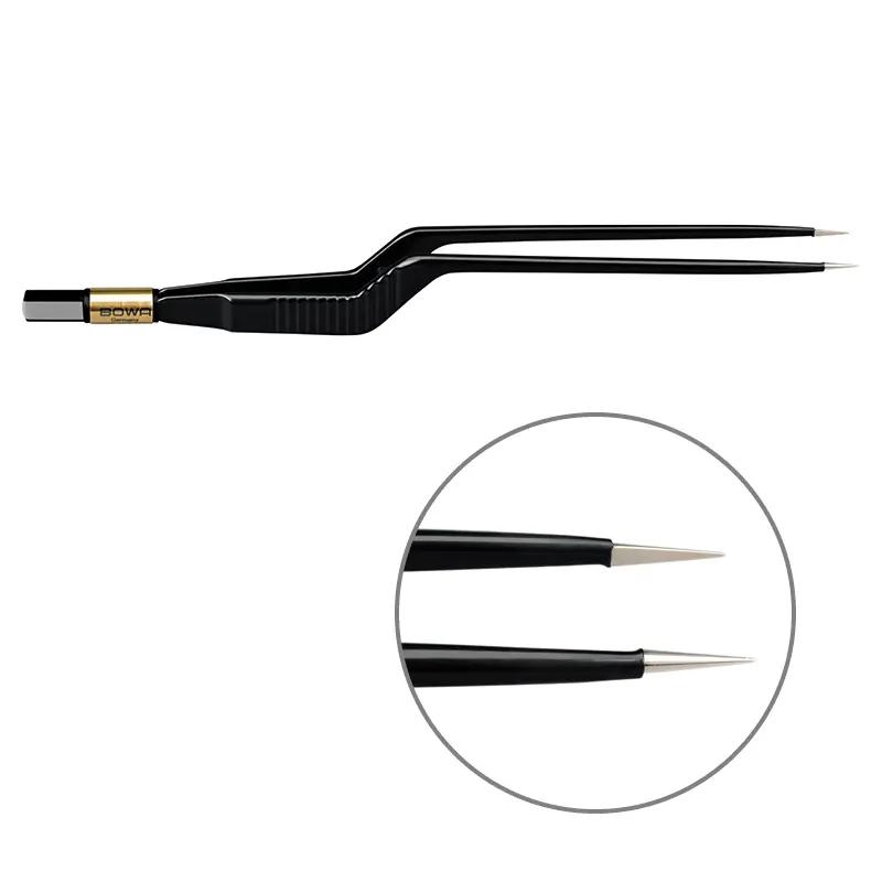 Біполярний пінцет, антипригарний, штикоподібний, 200 мм, 0.3 мм. BOWA-electronic GmbH & Co. KG